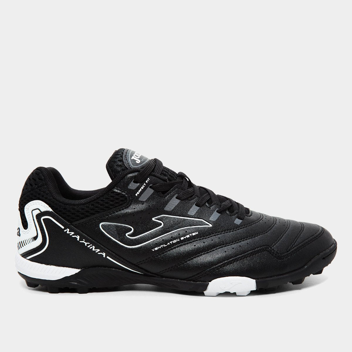 Chuteira Society Joma Maxima TF Unissex – Preto