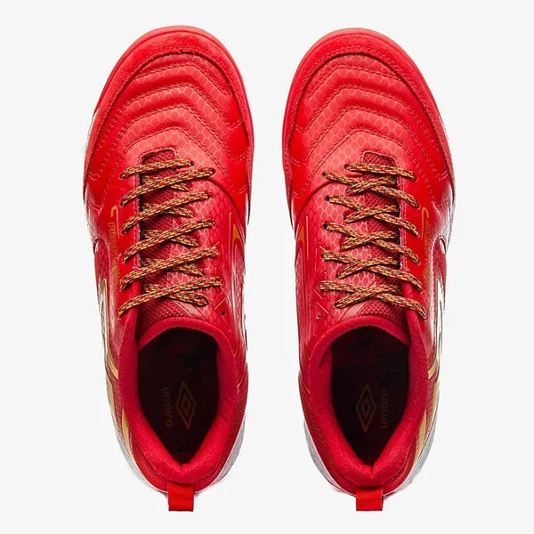 Chuteira Futsal Umbro Pro 5 Bump Dragon Year – Vermelha