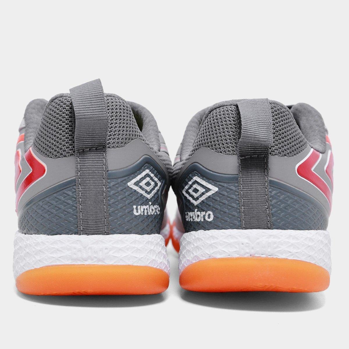 Chuteira Futsal Umbro Pro 5 Bump – Prata+Grafite