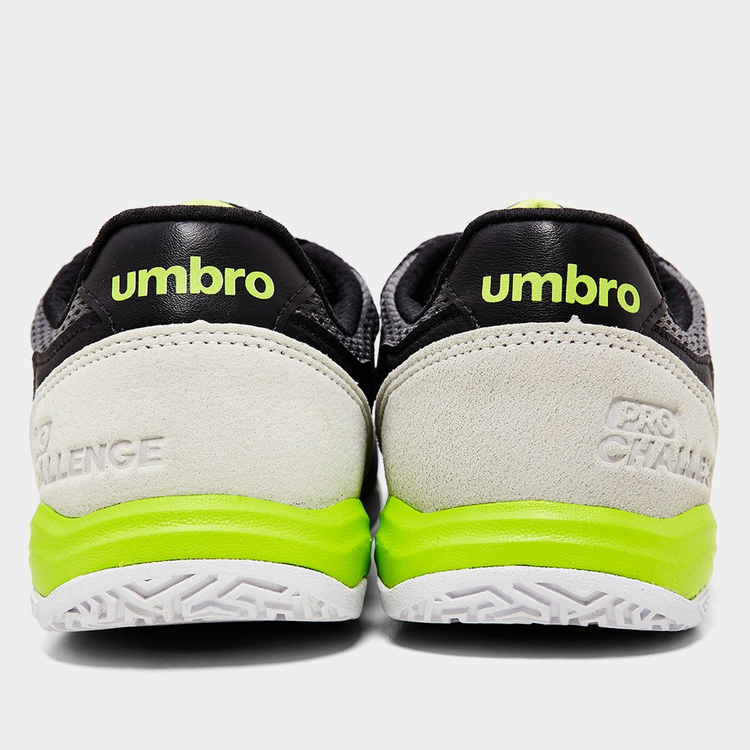 Chuteira Futsal Umbro Pro Challenge Uptake Unissex – Preto+verde